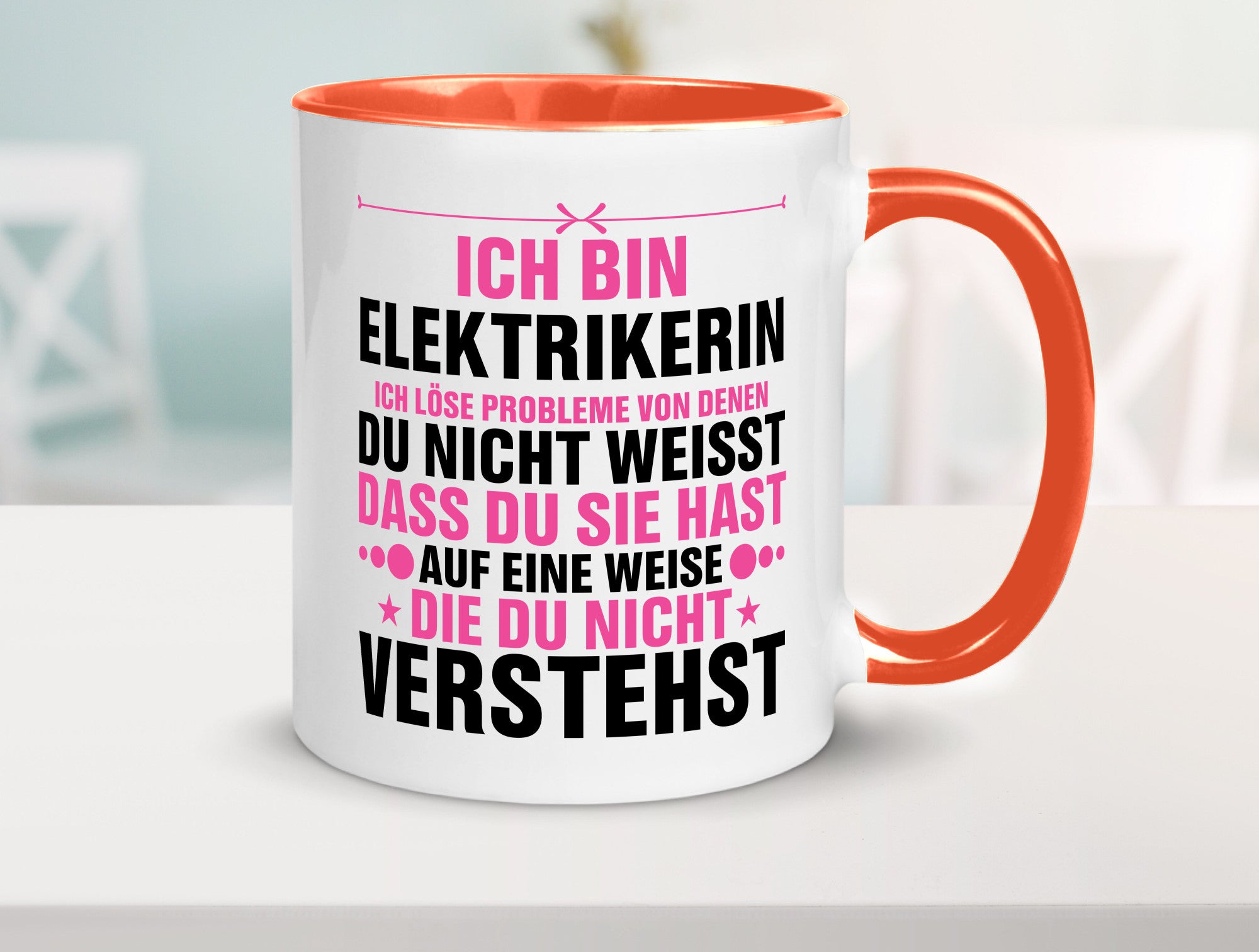 Löse Probleme: Elektrikerin | Elektronikerin Elektrik v2 Geschenkidee Humor