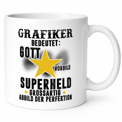 Bedeutung von Grafiker | Grafik Design Grafikdesign Geschenkidee Humor Tasse