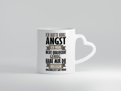Ich habe Angst Geschenk Humor Geschenkidee lustiger Spruch Tasse