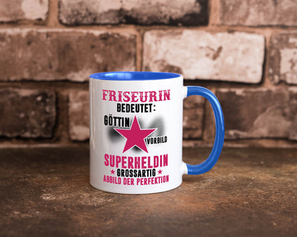 Bedeutung von Friseurin | Friseuse Frisörin lustiger Spruch Geschenk Humor