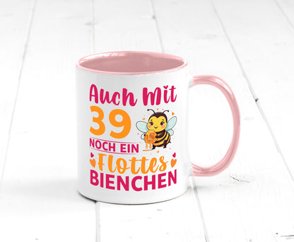 39. Geburtstag | Flottes Bienchen 39 Jahre lustiger Spruch Geschenk