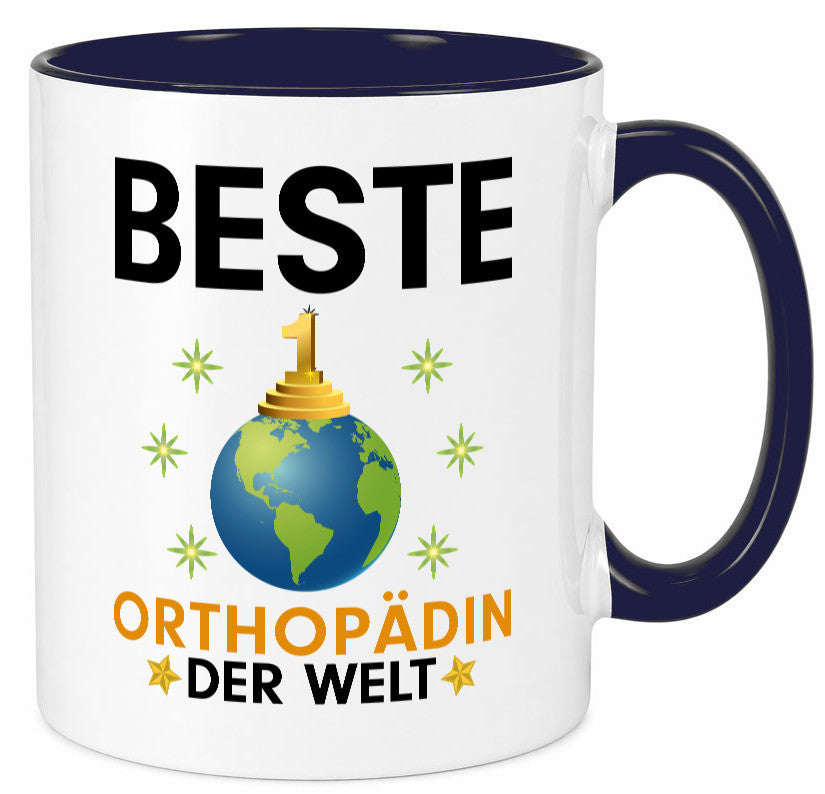 Welt Beste Orthopädin |Orthopädie Geschenk Humor Geschenkidee lustiger Spruch Tasse