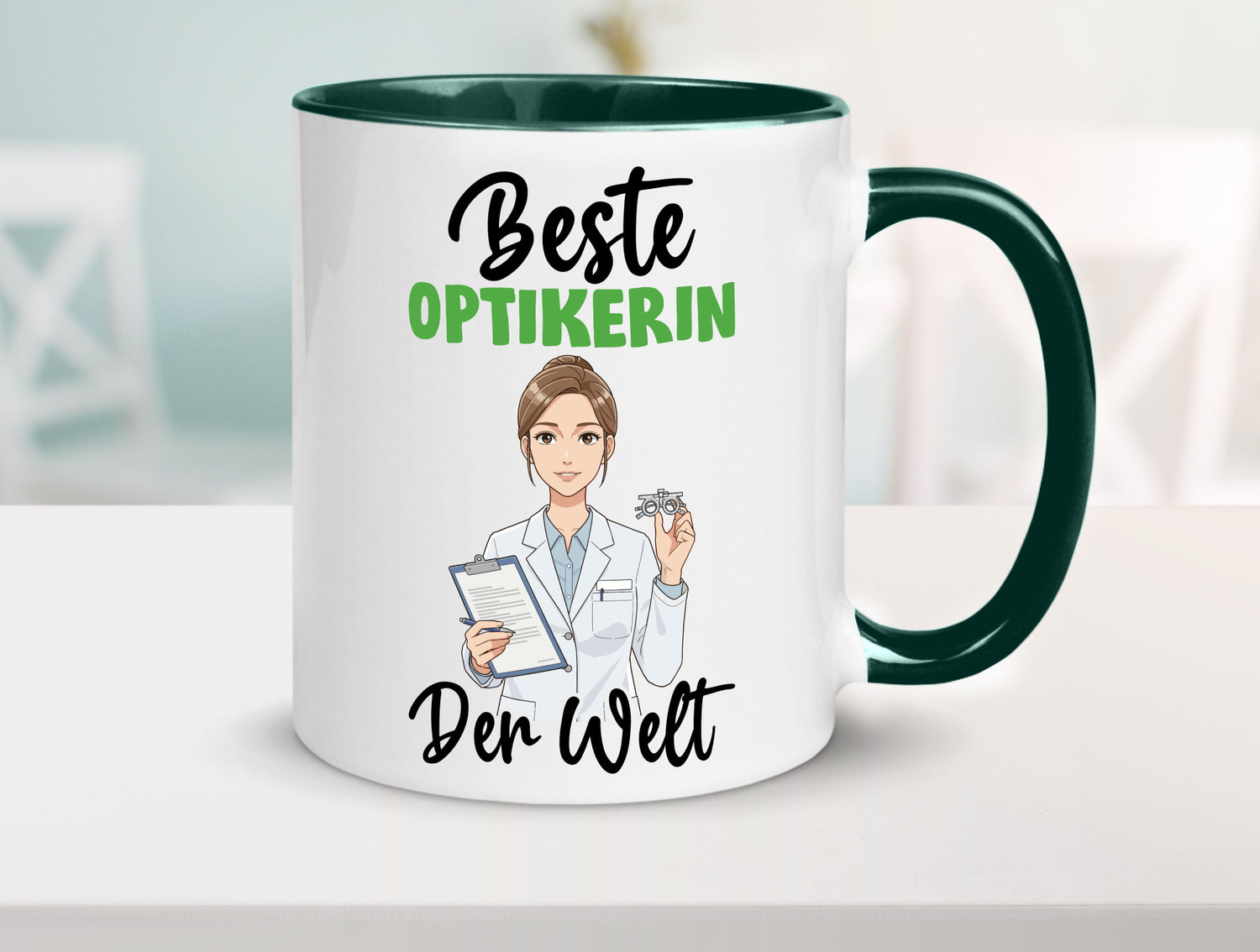Beste Optikerin | Augenoptik v2 Geschenk Humor Geschenkidee lustiger Spruch