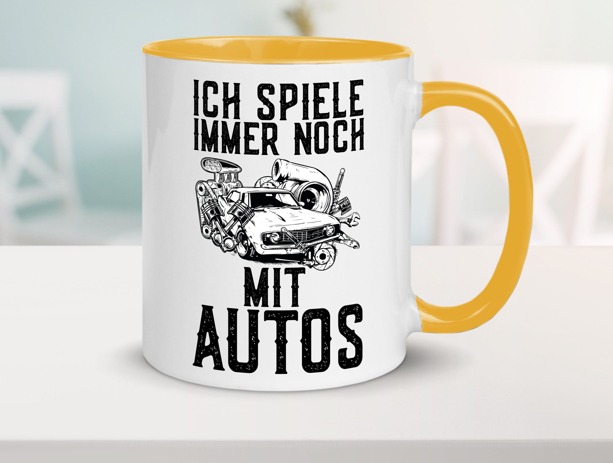 Spiele noch mit Autos | Werkstatt Werkzeug Mechaniker lustiger Spruch Geschenk