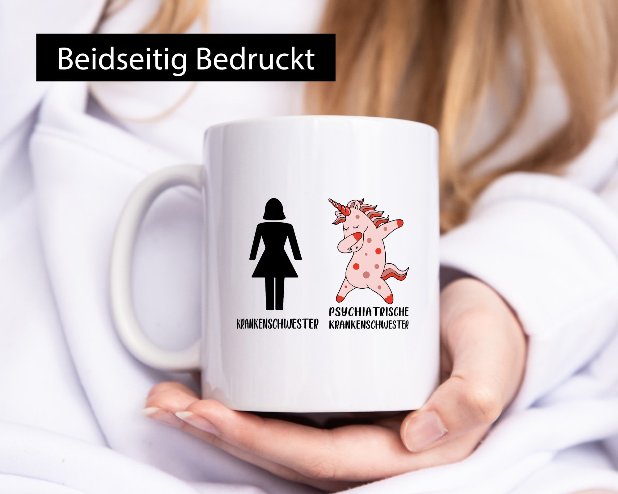 Krankenschwester | Psychiatrie Einhorn Geschenk Humor Geschenkidee lustiger