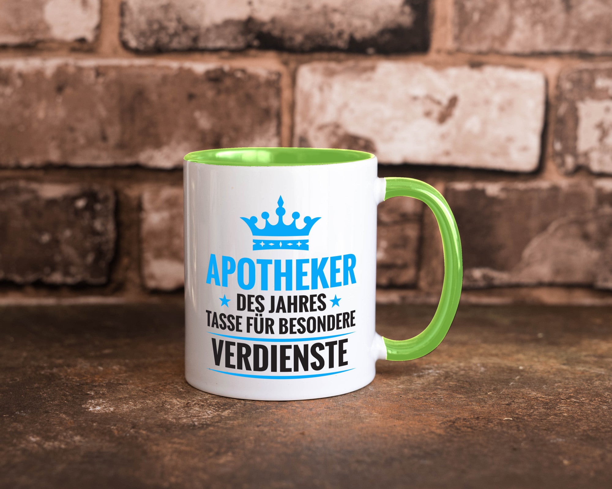 Besonderer Verdienst: Apotheker | Apotheke Pharmazie lustiger Spruch Geschenk