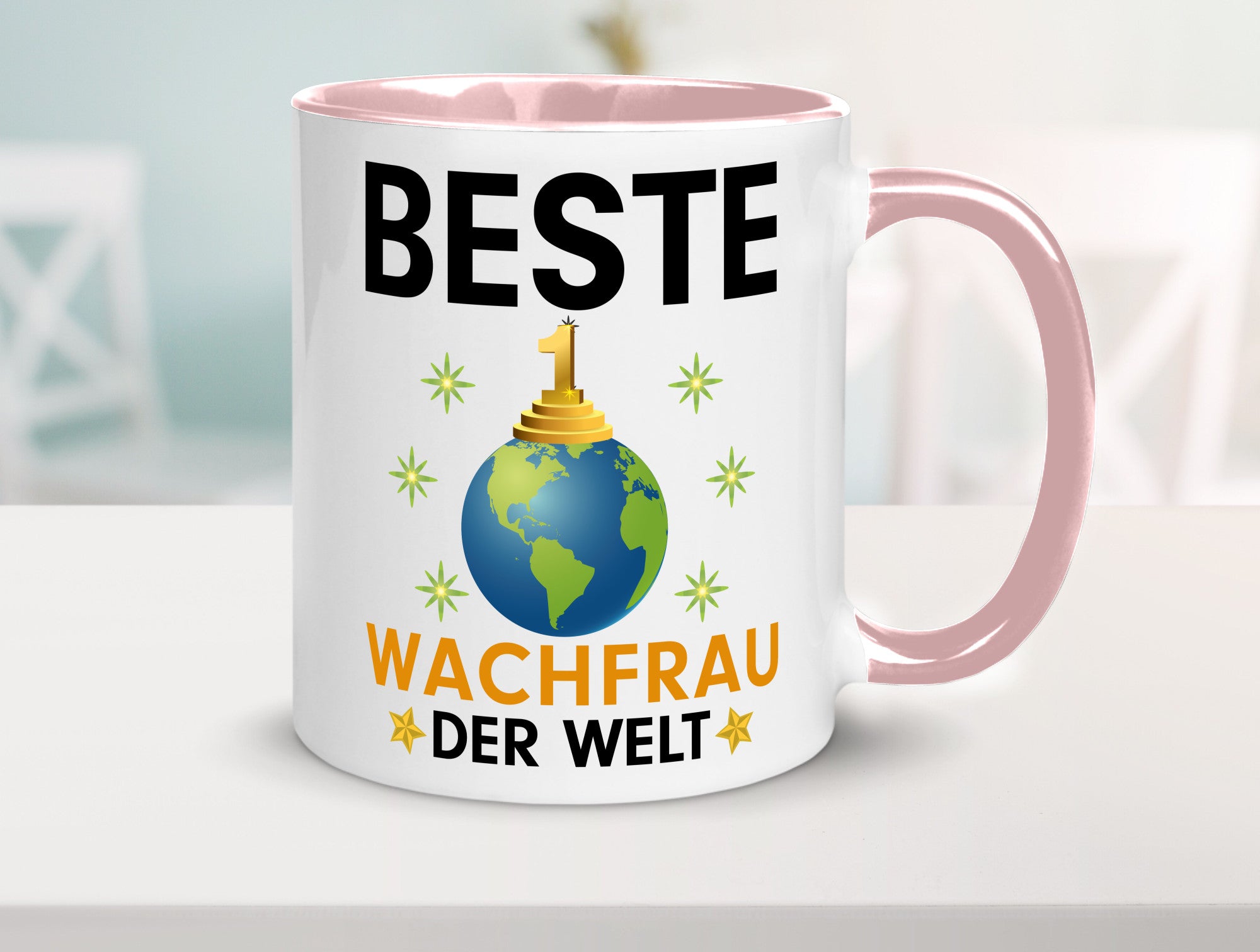 Welt Beste Wachfrau | Wachpersonal Nachtwächter Geschenk Humor Geschenkidee