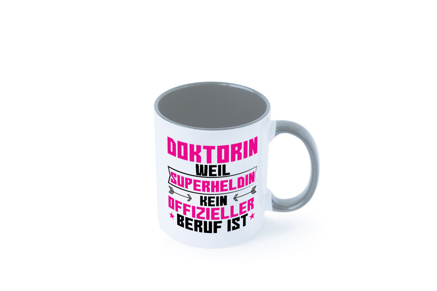 Superheldin Doktorin | Doktorand Doktortitel Geschenkidee Humor Tasse