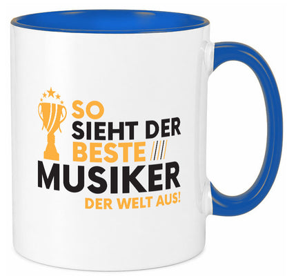 Der Weltbeste Musiker | Musik Musikant lustig Humor Geschenkidee Geschenk Tasse