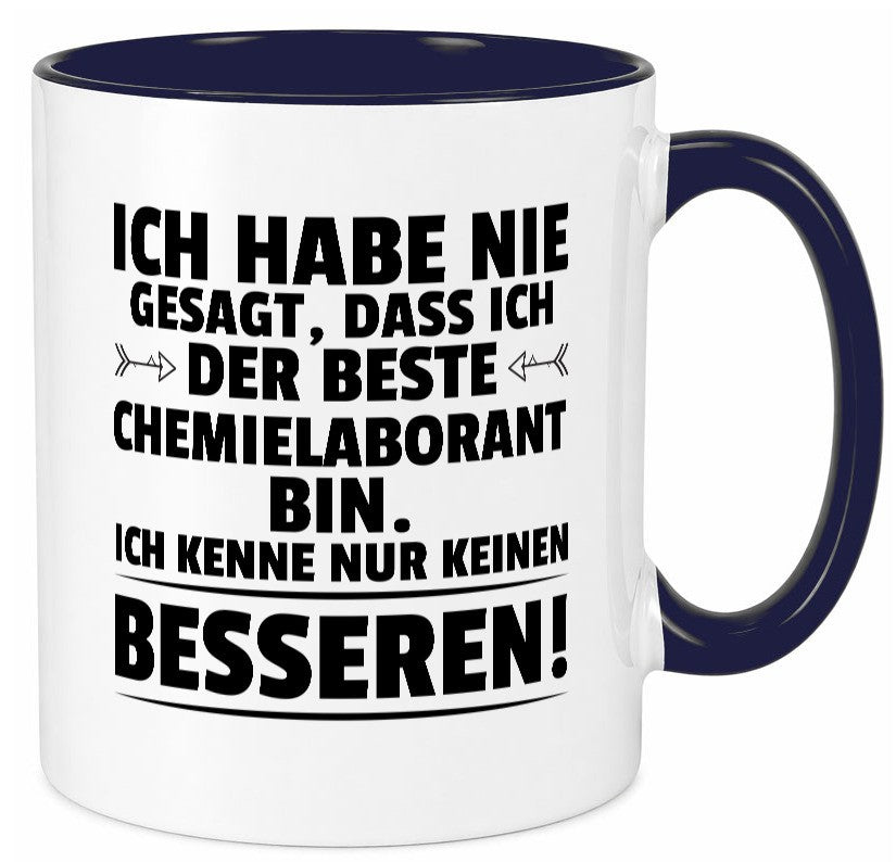 Der Beste Chemielaborant | Laborant Chemie lustig Humor Geschenkidee Geschenk Tasse