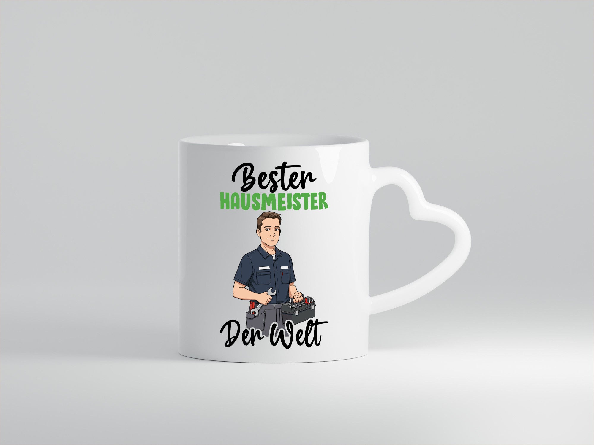 Bester Hausmeister | Hauswart v2 lustiger Spruch Geschenk Humor Geschenkidee