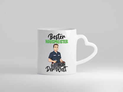 Bester Hausmeister | Hauswart v2 lustiger Spruch Geschenk Humor Geschenkidee