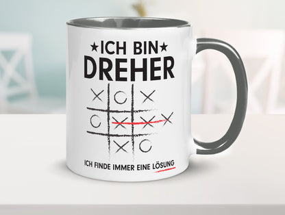Lösung finden: Dreher | Fräser v2 Geschenk Humor Geschenkidee lustiger Spruch