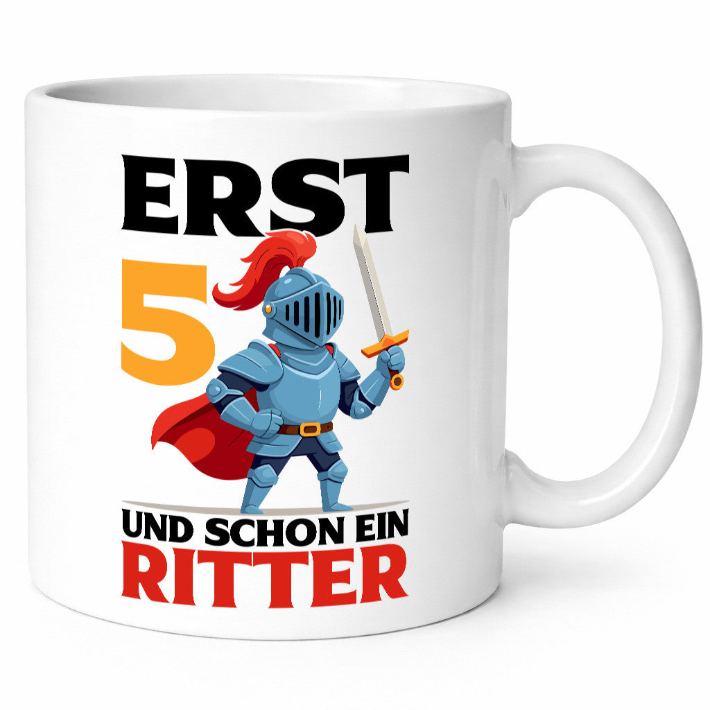 5. Geburtstag | 5 Jahre und schon ein Ritter Geschenk Geschenkidee lustiger