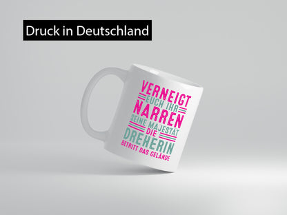 Verneigt euch: Dreherin | Fräser Dreher v2 Geschenk Humor Geschenkidee lustiger