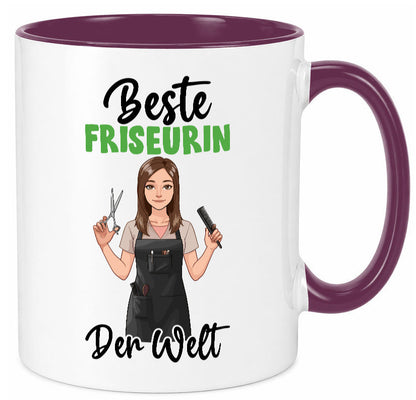 Beste Friseurin | Friseuse Frisuerin Geschenk Humor Geschenkidee lustiger
