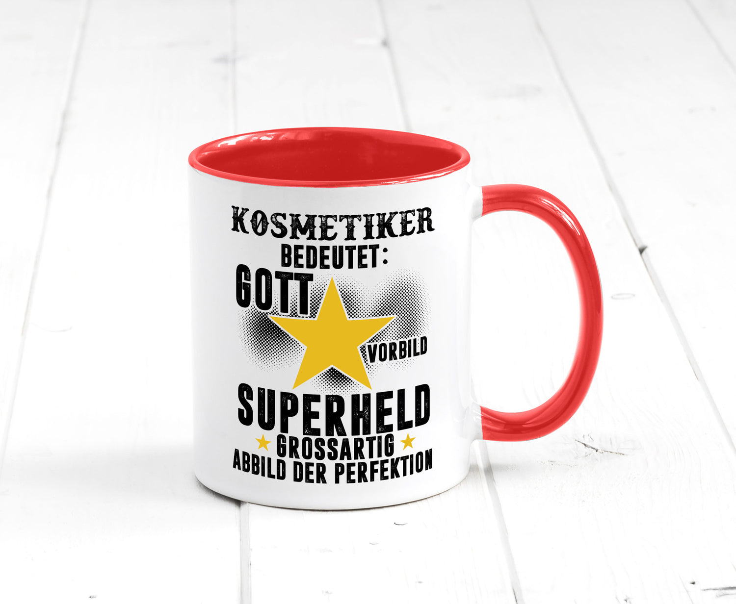 Bedeutung von Kosmetiker | Kosmetik Stylist Visagist Geschenkidee Humor Tasse