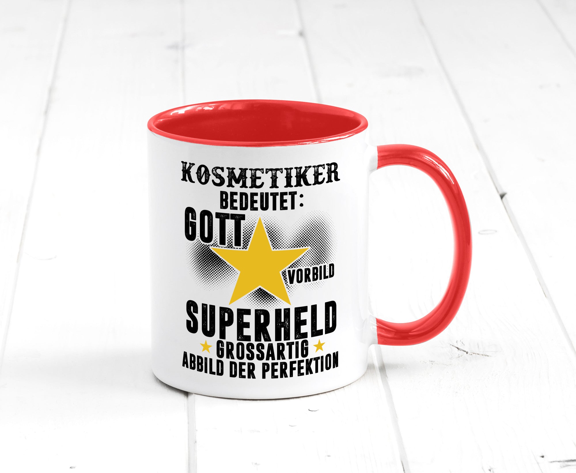 Bedeutung von Kosmetiker | Kosmetik Stylist Visagist Geschenkidee Humor Tasse