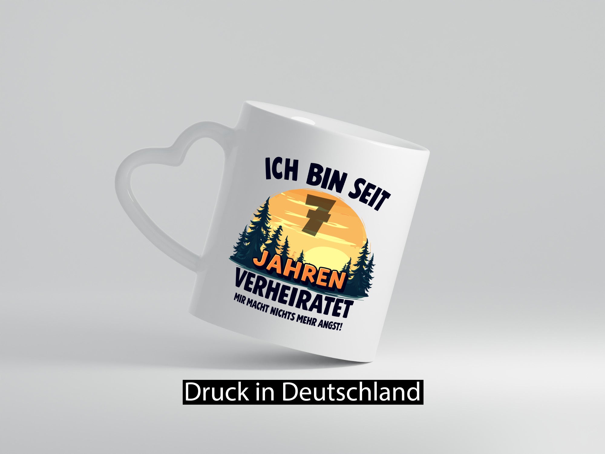 Ich bin Verheiratet | 7. Hochzeitstag Ehepaar lustig Humor Geschenkidee