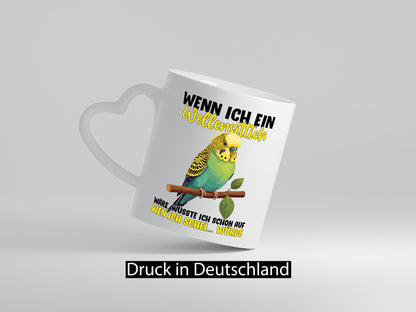 Wellensittich | Vogelbesitzer Humor Geschenkidee Tasse