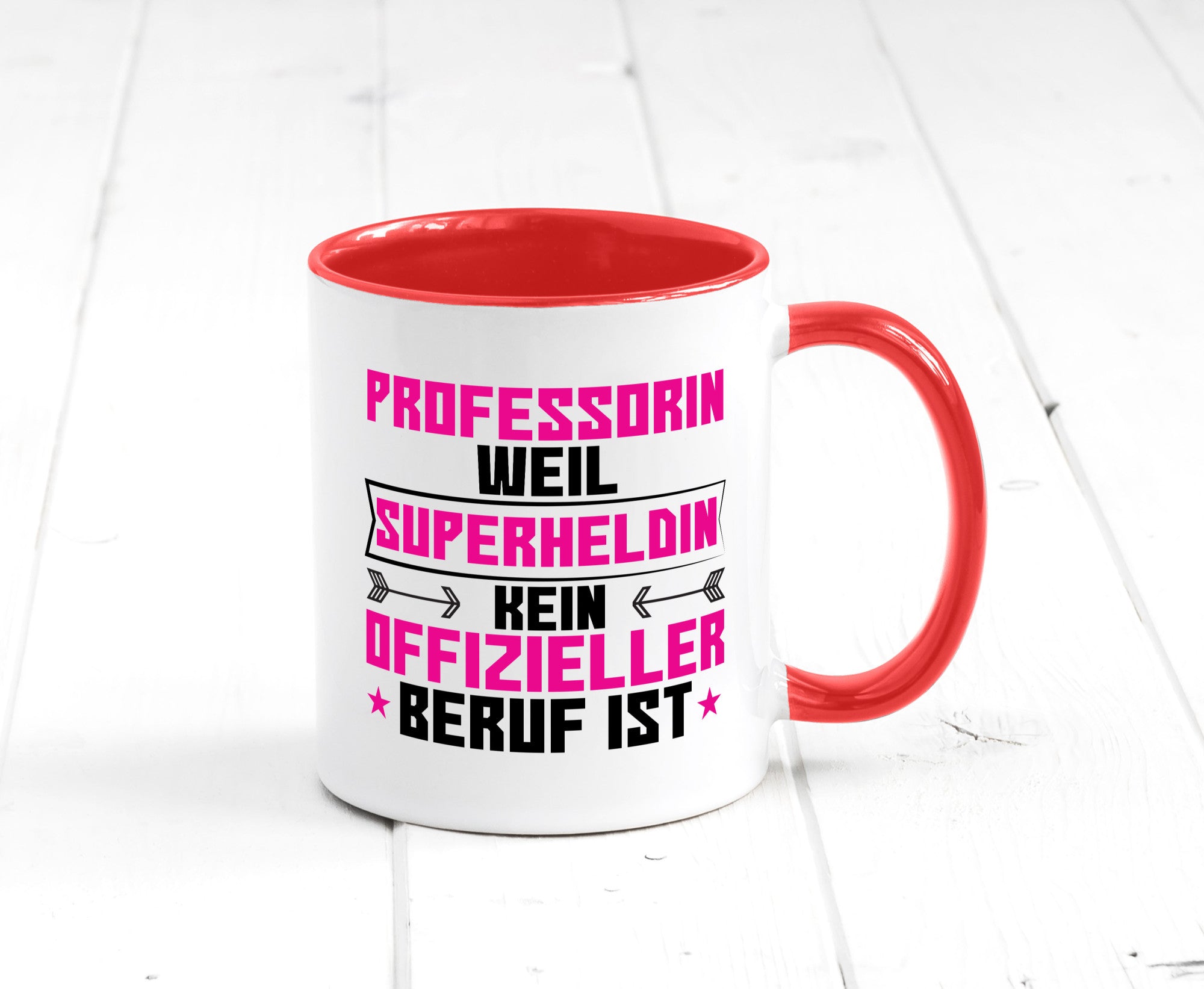 Superheldin Professorin | Uni Universität Geschenk Humor Geschenkidee lustiger