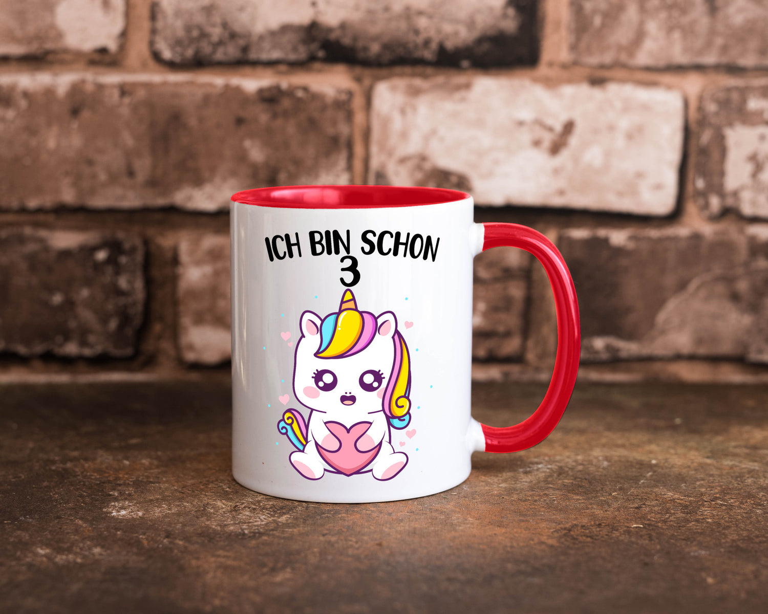 3. Geburtstag | Ich bin schon 3 Jahre Einhorn Mädchen lustig Geschenkidee