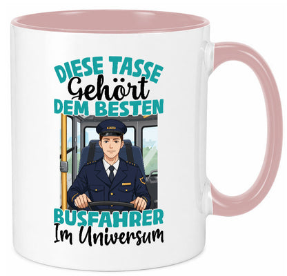 Im Universum: Busfahrer | Berufsfahrer Fahrer lustig Arbeit Kollegen Büro Tasse