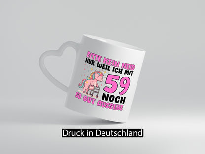 59. Geburtstag | 59 Jahre Mit noch so gut aussehen Humor Geschenkidee Tasse