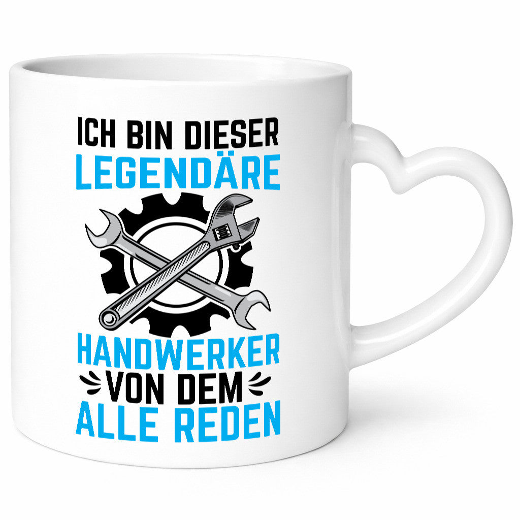 Legendäre Handwerker von dem alle Reden | v2 Geschenkidee Humor Tasse