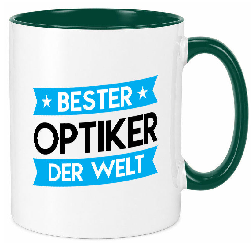 Bester Optiker | Augenoptiker Geschenkidee Humor Tasse