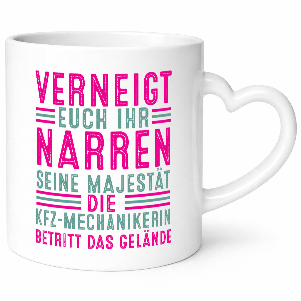 Verneigt euch: KFZ-Mechanikerin | Mechaniker KFZ lustiger Spruch Geschenk Humor