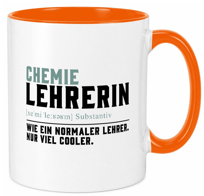 Chemielehrerin | Lehrerin Unterricht Lieblingslehrerin Geschenk Humor Tasse
