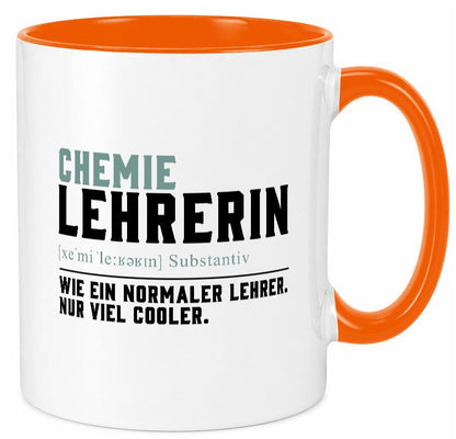 Chemielehrerin | Lehrerin Unterricht Lieblingslehrerin Geschenk Humor Tasse