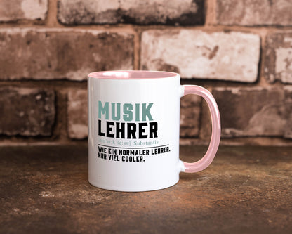 Musiklehrer | Lehrer Unterricht Lieblingslehrer Geschenkidee Humor Tasse