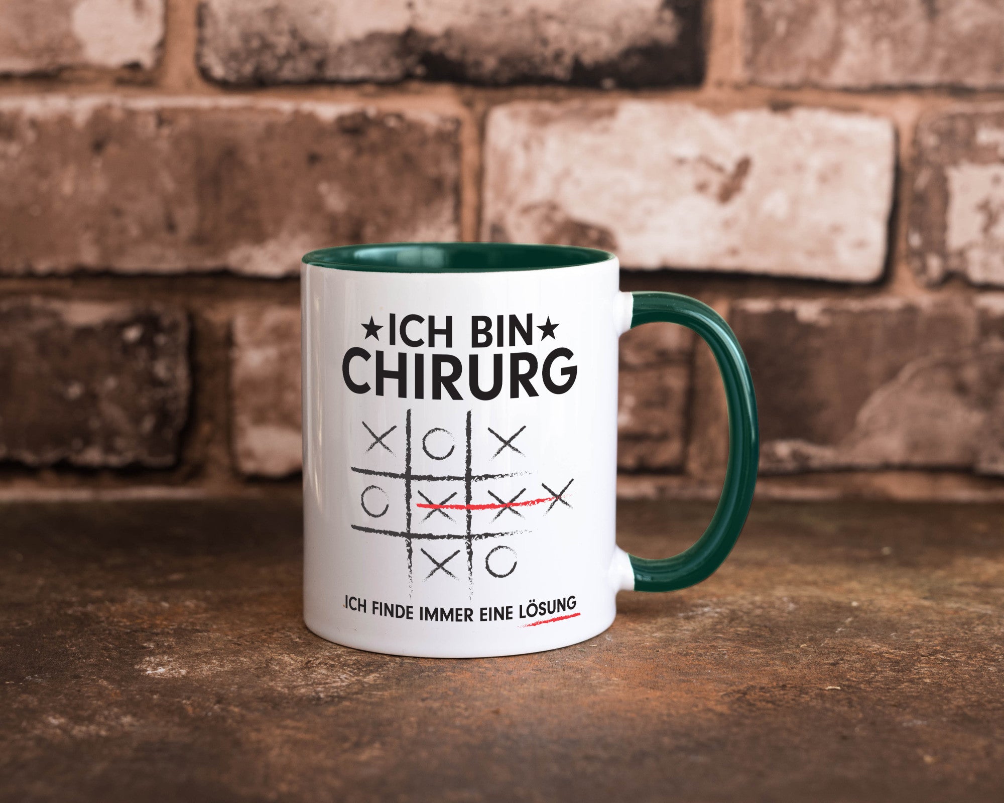 Lösung finden: Chirurg | Medizin Chirurgie v2 Geschenk Humor Geschenkidee