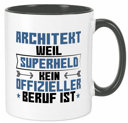 Superheld Architekt | Architektur Büro Geschenk Arbeit Kollegen lustiger Spruch