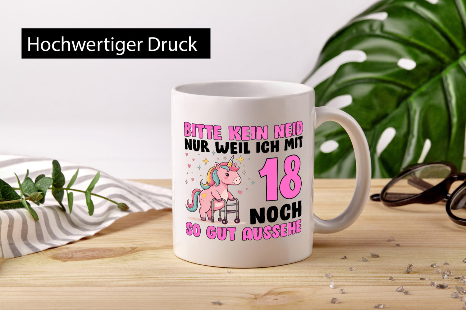 18. Geburtstag | 18 Jahre Mit noch so gut aussehen lustig Geschenkidee Geschenk