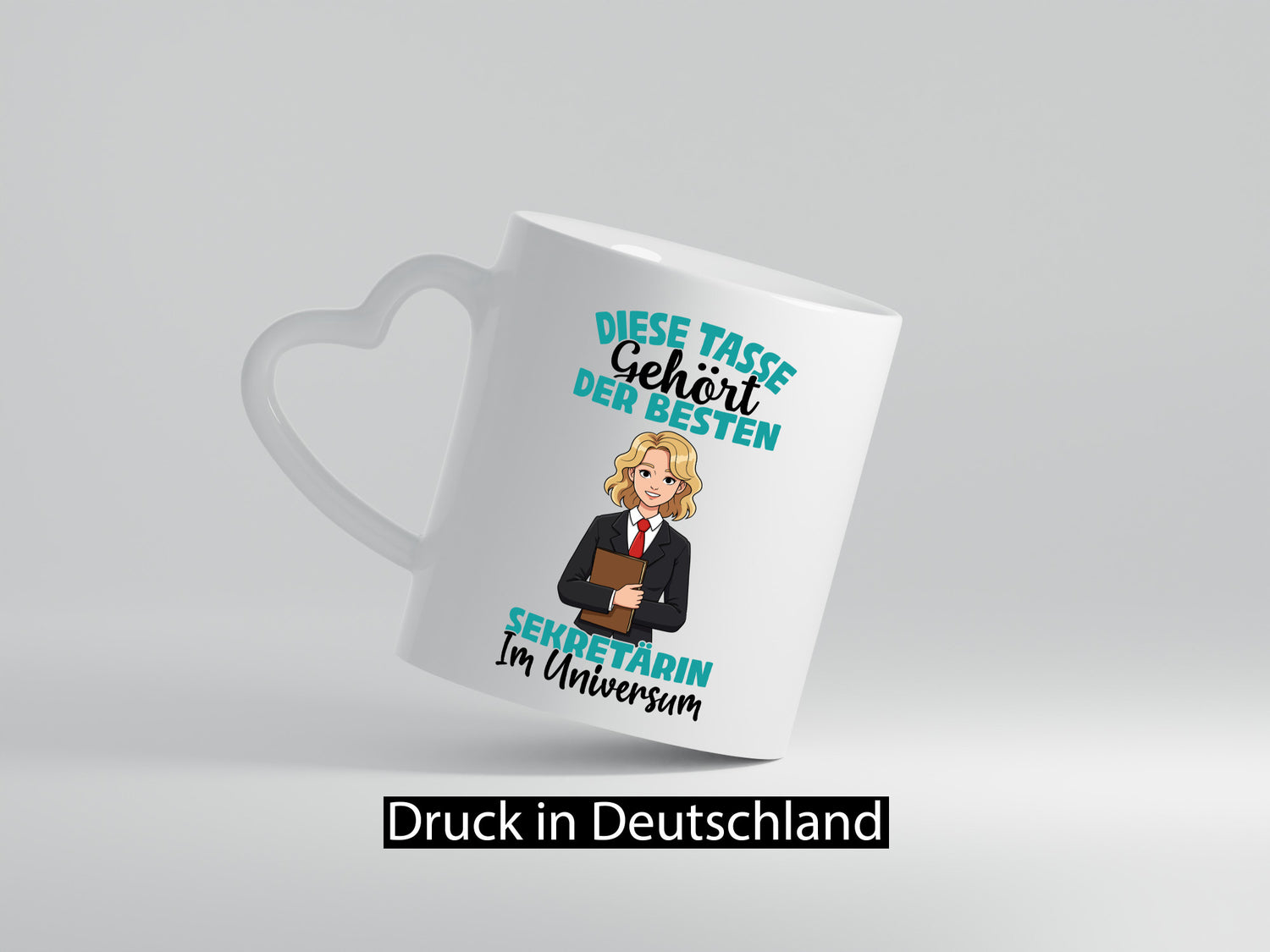 Im Universum: Sekretärin | Büro lustiger Spruch Geschenk Arbeit Kollegen Tasse