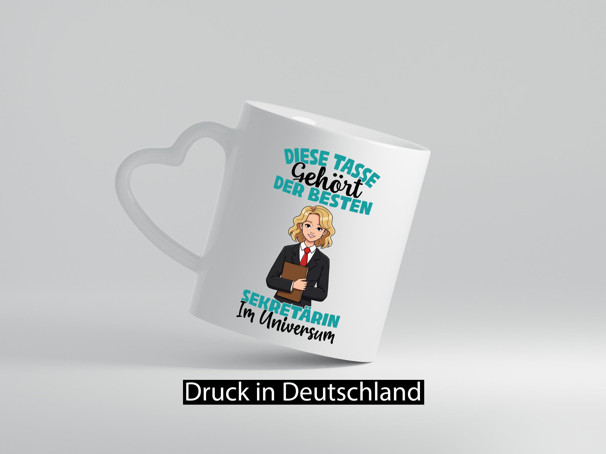 Im Universum: Sekretärin | Büro lustiger Spruch Geschenk Arbeit Kollegen Tasse
