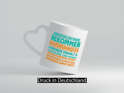 Hunde Training | Hundebesitzer Tasse Hundekommando vl10 Geschenk Tierliebhaber