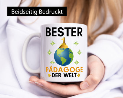 Welt Bester Pädagoge | Pädagogik Geschenk Humor Geschenkidee lustiger Spruch