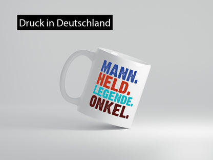Legende Onkel | Männer Tasse Patenonkel Humor Mann lustig Geschenkidee Geschenk
