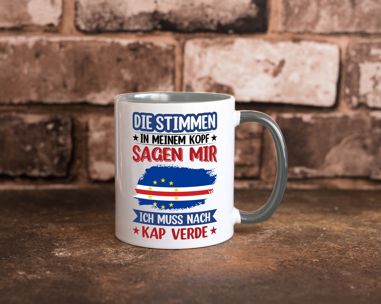 Kap Verde | Urlaub Stimmen in meinem Kopf Traumland lustig Humor Geschenkidee