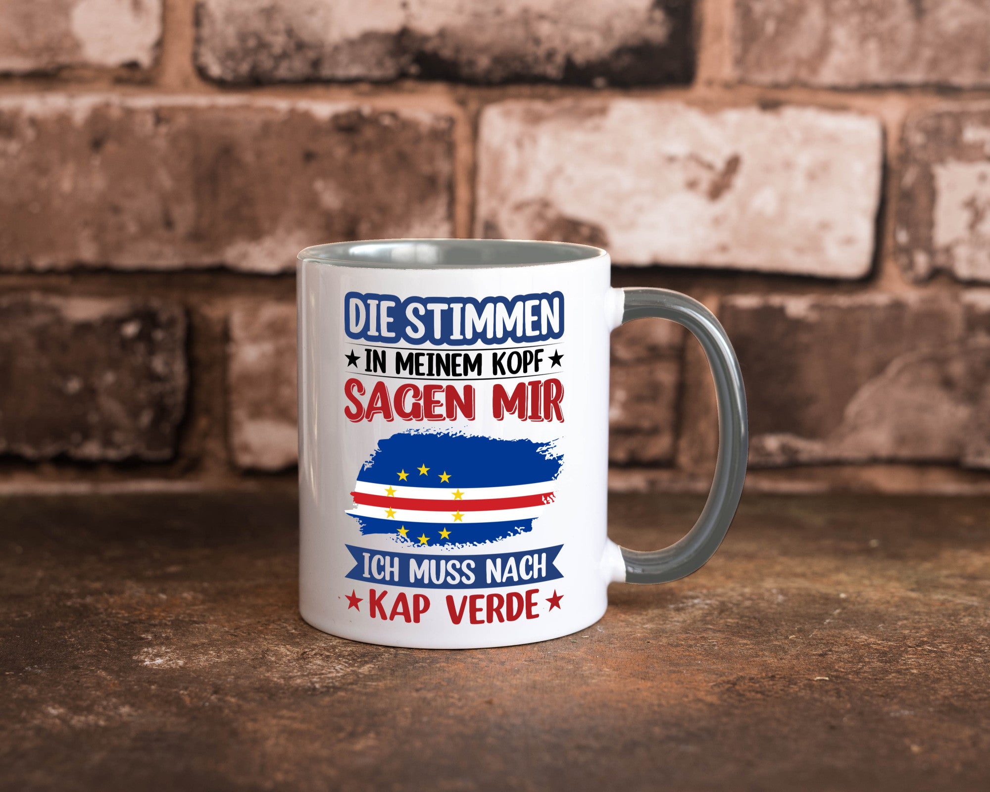 Kap Verde | Urlaub Stimmen in meinem Kopf Traumland lustig Humor Geschenkidee
