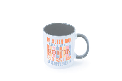 Heute sagt man: Altenpflegerin | Pflegepersonal Pflege Geschenk Humor