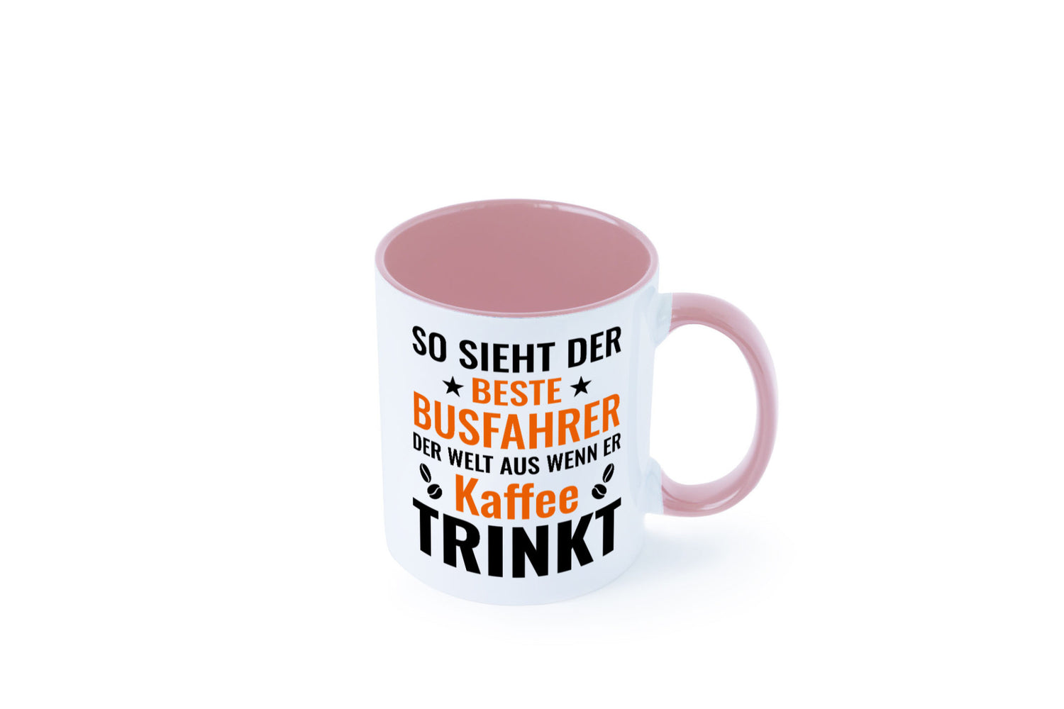 Kaffee trinkt: Busfahrer | Berufsfahrer Fahrer Geschenk Arbeit Kollegen Büro