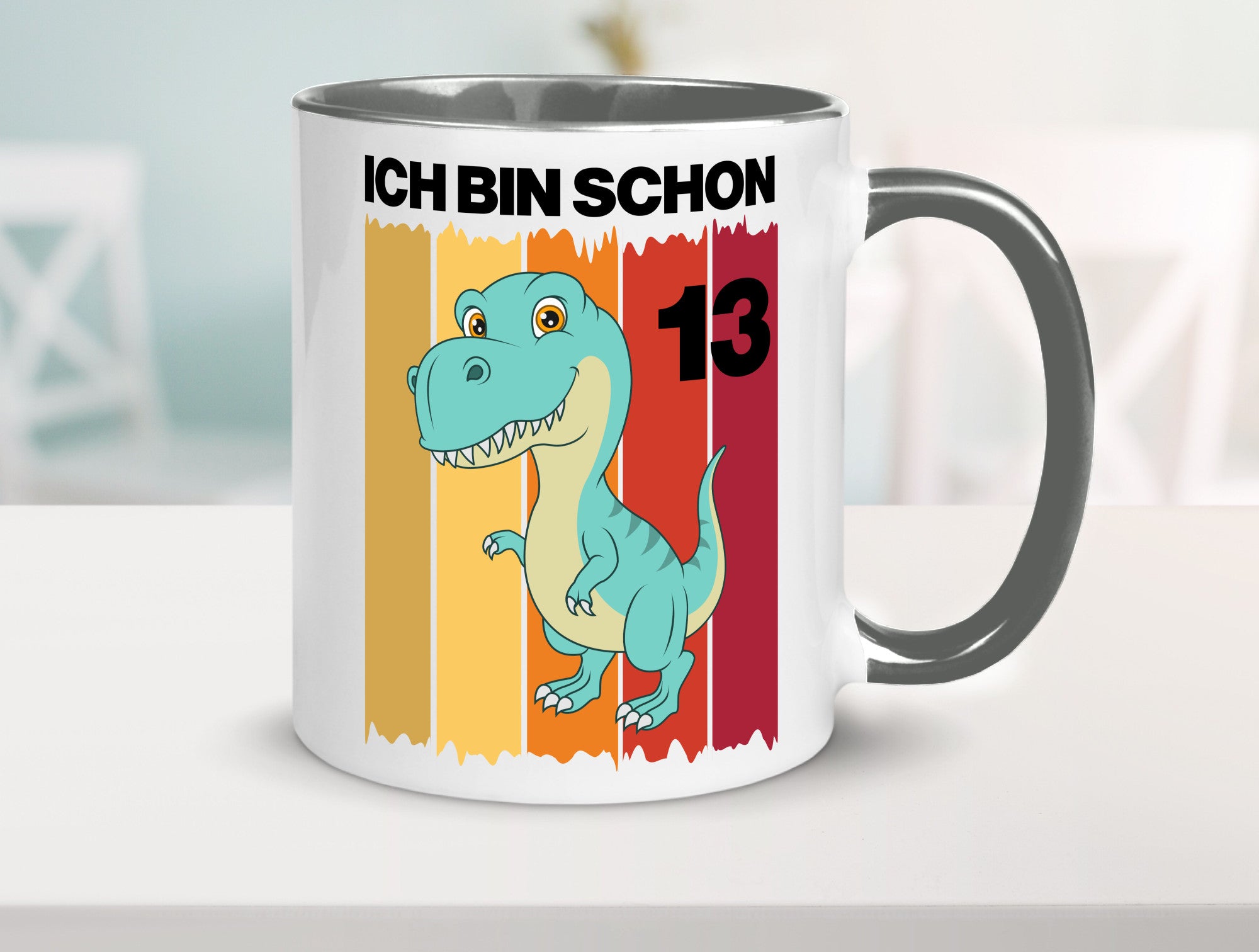 13. Geburtstag | 13 Jahre Dinosaurier Geschenk Geschenkidee lustiger Spruch