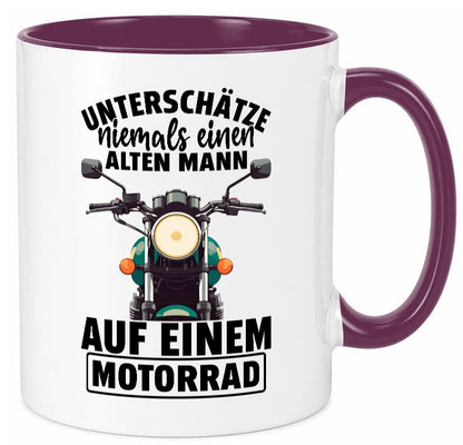 Biker Spruch | Männer Tasse Motorradfahrer Motorrad vl7 Geschenkidee Humor