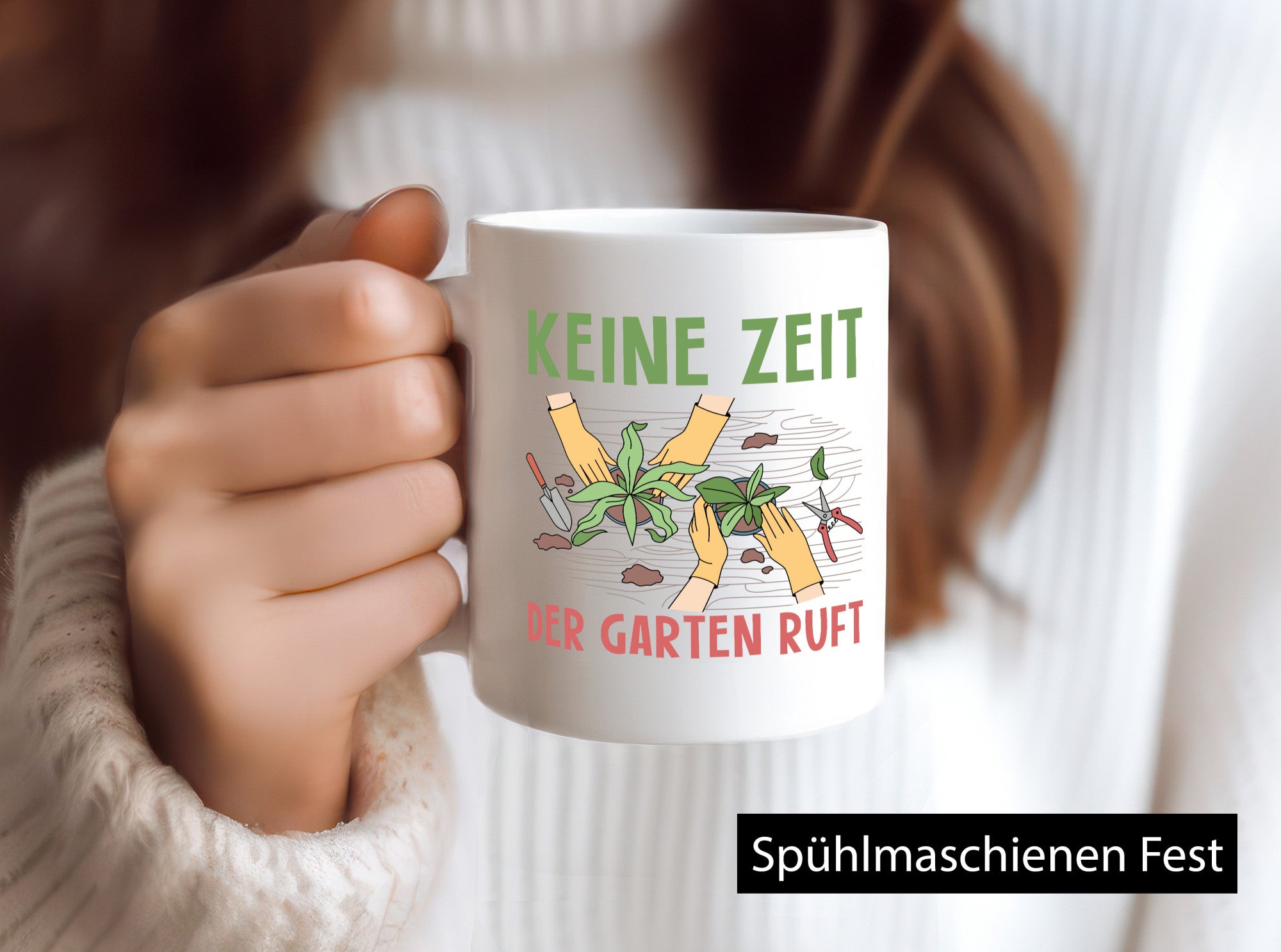 Der Garten ruft | Gärtnerliebe Naturliebhaber lustig Humor Geschenkidee