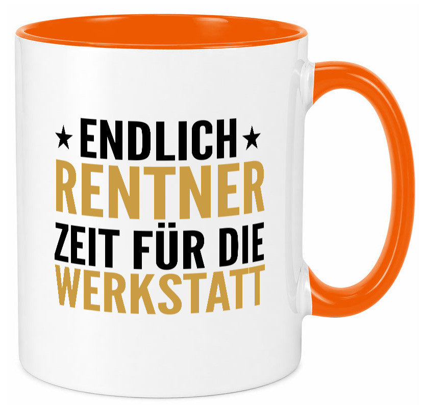 Rentner zeit für die Werkstatt | Ruhestand Handwerker v2 lustiger Spruch